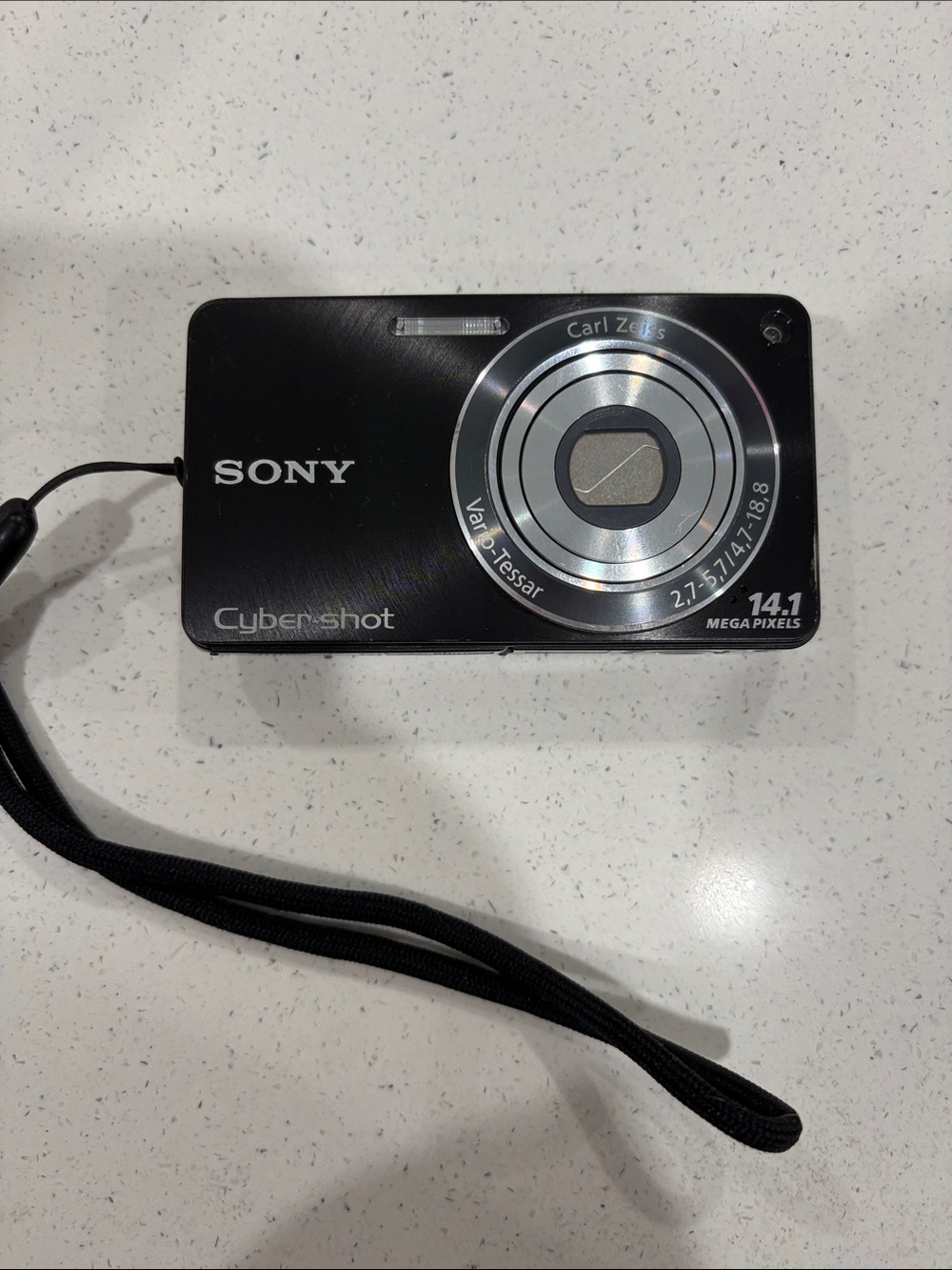 Sony Cyber-shot Compact Digital Camera in Black and Silver